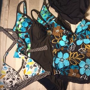 Tankini/bikini coordinate bundle